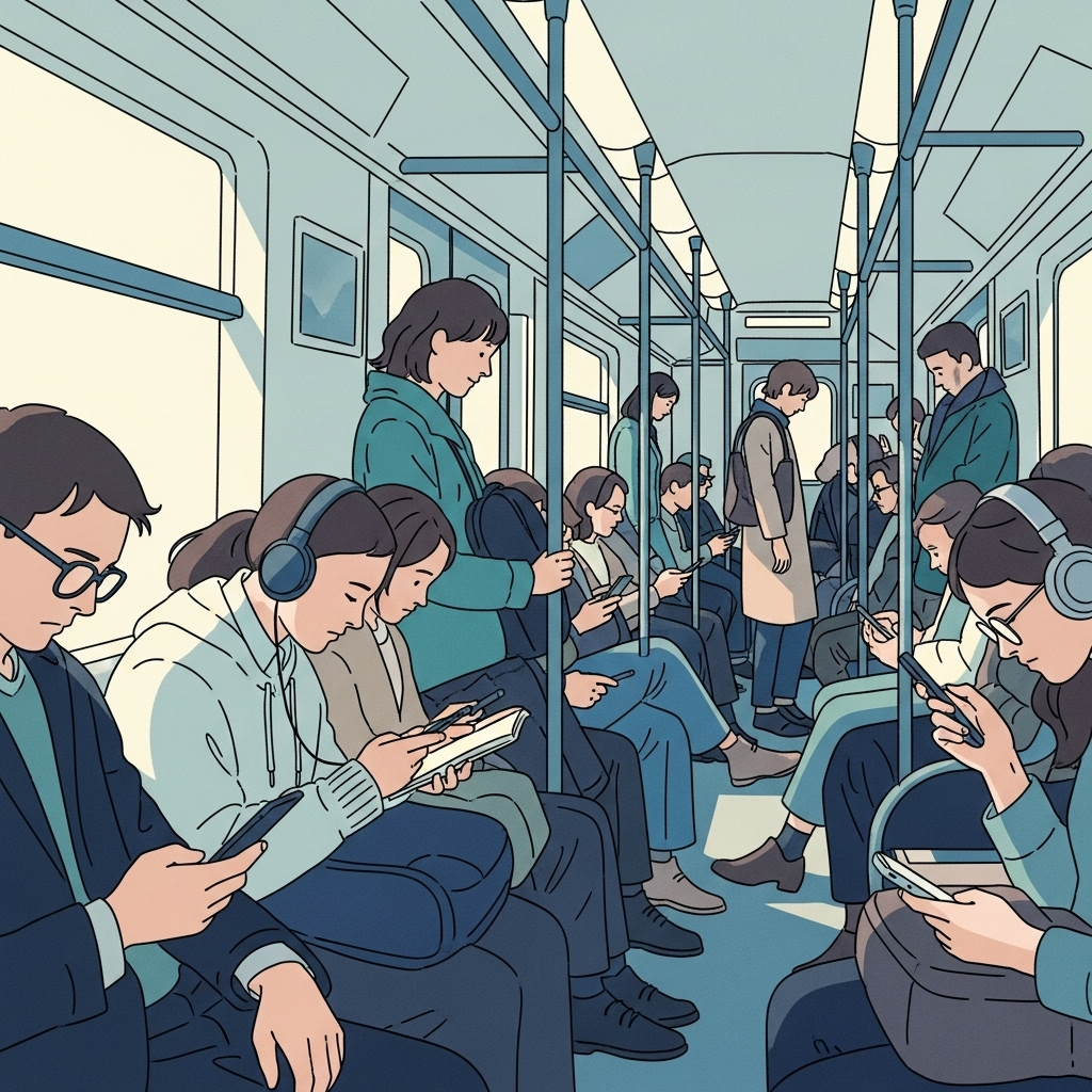 The Staring Game: When Digital Detox Becomes Social Disruption