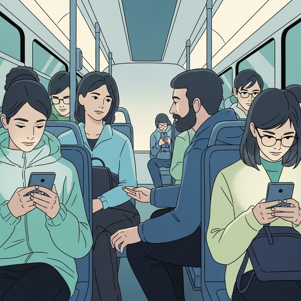 The Staring Game: When Digital Detox Becomes Social Disruption