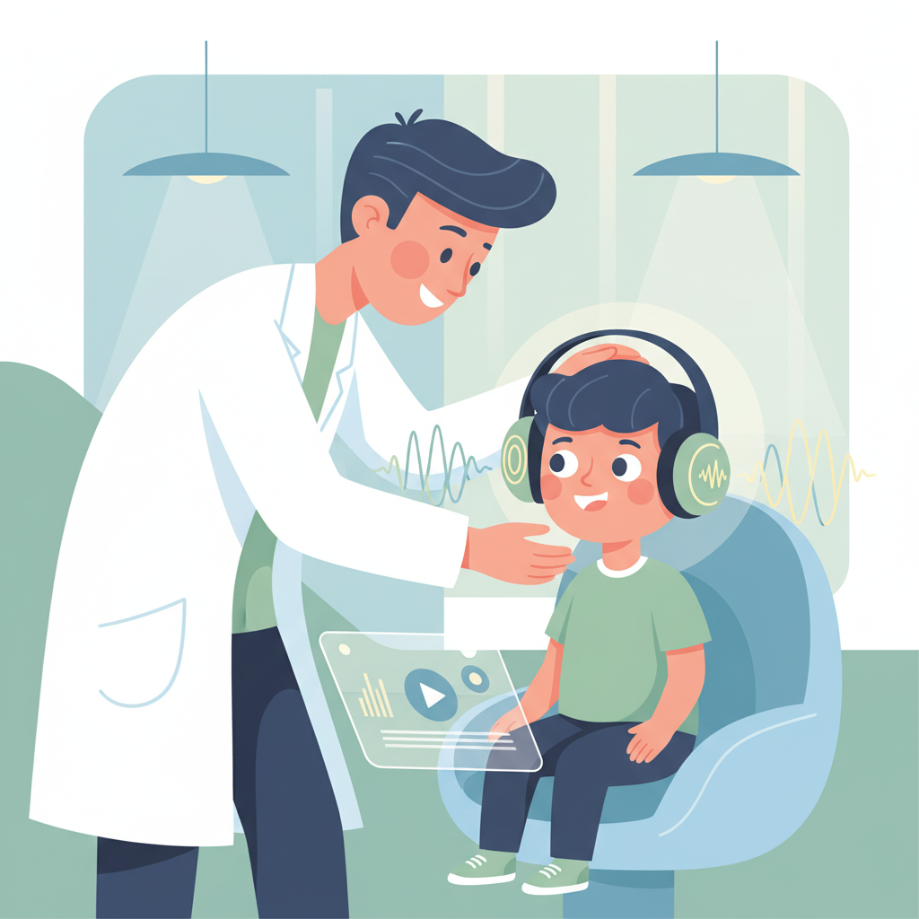 An illustration of a hand turning a dial labeled 'Attention,' symbolizing control over focus.